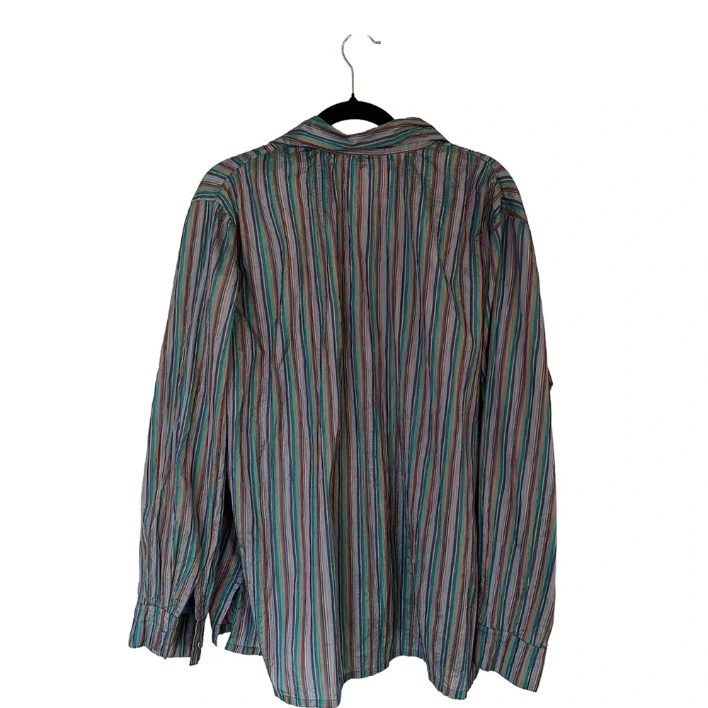Striped coastal blouse - Picture 2 of 7